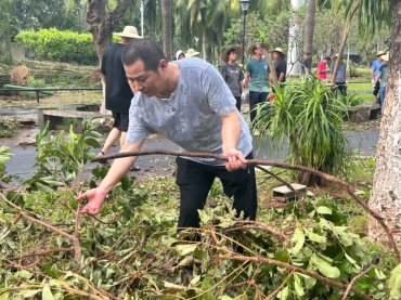 海口分所：台风“摩羯”过后，共筑椰城新貌